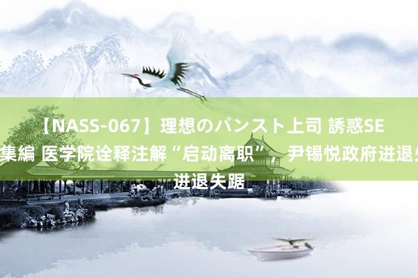 【NASS-067】理想のパンスト上司 誘惑SEX総集編 医学院诠释注解“启动离职”，尹锡悦政府进退失踞